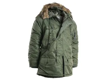 Mil-Tec Parka Ceket N3B Zeytin Yeşili