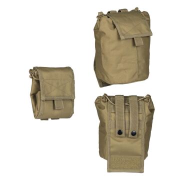 Mil-tec Katlanabilir Boş Şarjör Cebi Mandara Tan