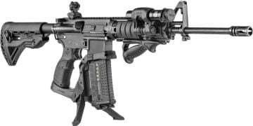 Fab Defence AR-15 Podium Hızlı Kurulum Bipod ve AGR-43 Tabanca Kabzası