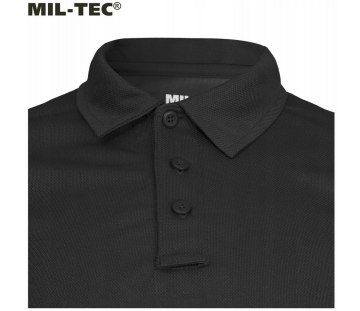 MIL-TEC Sturm Tactical Quickdry Polo Yaka Siyah-10961002