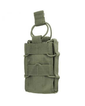 Mil-Tec - Flex Açık Üst Tek Şarjör Kılıfı - OD Yeşil - 13497301