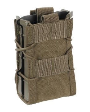 High Speed Gear Double Rifle TACO Dual Magazine Pouch Molle Coyote Brown Yüksek Hızlı Dişli Çift Tüfek TACO Çift Şarjör Kılıfı Molle Coyote Brown