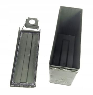 hermetik METAL kutu orig. ABD Ordusu ammoBOX M19A1