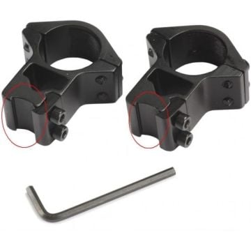 Nikula-25.4mm dürbün için 11mm yüksek havalı Tüfek / Av tüfeği Ayağı