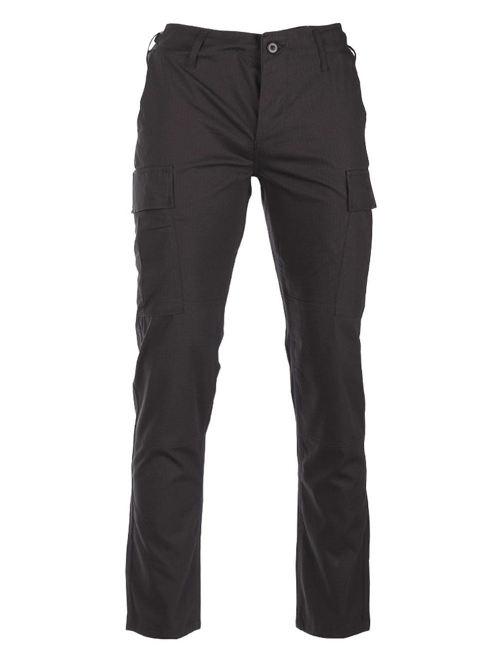 TEESAR® US Siyah Taktik Pantolon 'Slim Fit'