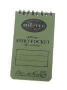 Mil-Tec Su Geçirmez Not Defteri Küçük