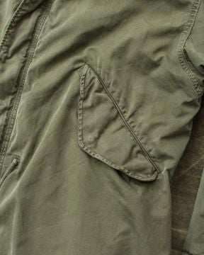 Vintage Orijinal M-51 Balık Kuyruğu Parka Astarlı