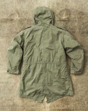 Vintage Orijinal M-51 Balık Kuyruğu Parka Astarlı